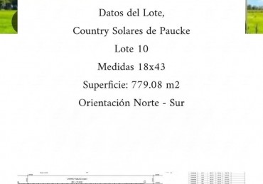 OPORTUNIDAD TERRENO EN SOLARES DE PAUCKE