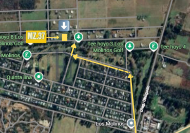 TERRENO EN COUNTRY LOS MOLINOS FRENTE AL GOLF